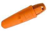 Couteau de poche Mora Eldris 13501 lame inox 5,9cm manche caoutchouc burnt orange + étui