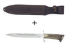 Couteau Muela Alcaraz 9206 lame en inox 26cm manche en bois de cerf + étui en cuir