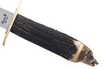 Couteau Muela Wildboar 9299 lame en inox 16cm manche en bois de Cerf + étui en cuir et coffret
