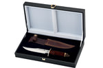 Couteau Muela Wildboar 9300 lame en inox 16cm manche en stamina + étui en cuir et coffret