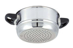 Couscoussier Beka Polo 24cm en acier inoxydable 18/10 avec couvercle en verre