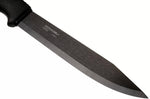 Couteau Mora Pathfinder Noir 12355 lame carbone 17,2cm manche polypropylène noir + étui
