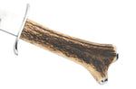 Couteau Muela Alcaraz 9249 lame en inox 26cm manche en bois de cerf + étui en cuir