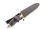 Couteau Muela Alcaraz 9255 lame en inox 26cm manche en bois de cerf + étui en cuir