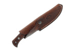 Couteau Muela Lakhota 9318 lame en inox 12cm manche en micarta marron + étui en cuir