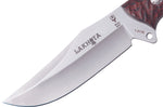 Couteau Muela Lakhota 9318 lame en inox 12cm manche en micarta marron + étui en cuir