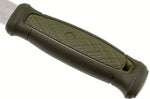 Couteau Mora Kansbol Multi-Mount 12645 lame inox 10,9cm manche caoutchouc vert + étui