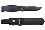 Couteau Mora Garberg Multi-Mount 13147 lame carbone 10,9cm manche polyamide noir + étui