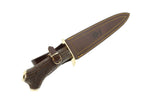 Couteau Muela Bear 9250 lame en inox 24cm manche en bois cerf et étui cuir
