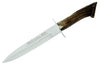Couteau Muela Alcaraz 9314 lame en inox 19cm manche en bois de cerf + étui en cuir