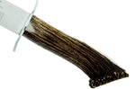 Couteau Muela Alcaraz 9314 lame en inox 19cm manche en bois de cerf + étui en cuir