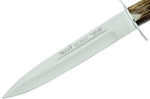 Couteau Muela Alcaraz 9314 lame en inox 19cm manche en bois de cerf + étui en cuir