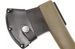 Hache Mora Lightweight Axe 1.1991 manche polypropylène kaki 22cm + étui