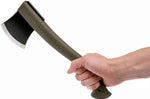 Hache Mora Lightweight Axe 1.1991 manche polypropylène kaki 22cm + étui