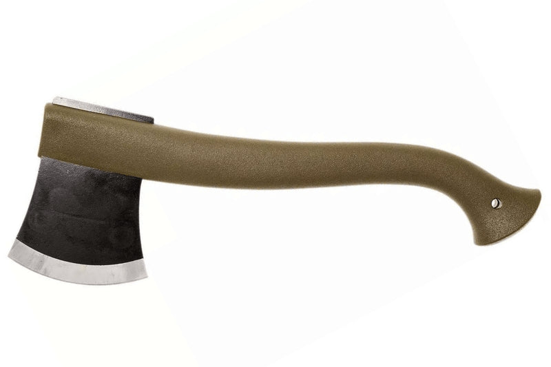 Hache Mora Lightweight Axe 1.1991 manche polypropylène kaki 22cm + étui