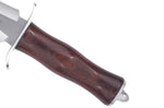 Couteau Muela Sanglier 9253 lame en inox 24cm manche en stamina wood + étui en cuir