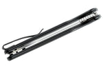 Couteau pliant CIVIVI Chevalier C200221 manche en G10 et fibre de carbone noir 11,2cm