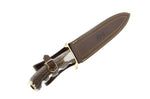 Couteau Muela Cerf 9316 lame en inox 24cm manche en bois de cerf + étui en cuir