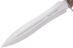 Couteau Muela Cerf 9316 lame en inox 24cm manche en bois de cerf + étui en cuir