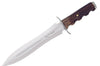 Couteau Muela Cerf 9316 lame en inox 24cm manche en bois de cerf + étui en cuir