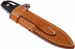 Couteau LionSteel M1.GBK lame 7,5cm manche en G10 noir + étui en cuir
