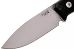 Couteau LionSteel M1.GBK lame 7,5cm manche en G10 noir + étui en cuir