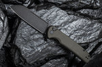 Couteau pliant CIVIVI Chevalier C200222 manche en micarta vert et noir 11,2cm