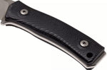 Couteau LionSteel M4.G10 lame 9,5cm manche en G10 + étui en cuir