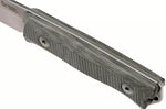 Couteau LionSteel B40.CVG lame 10,3cm manche en micarta vert gaine + étui en cuir