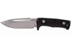 Couteau LionSteel T5.MI lame 12,8cm manche en micarta noir + étui en cuir