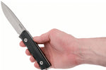Couteau LionSteel B40.GBK lame 10,3cm manche en G10 noir + étui en cuir