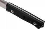 Couteau LionSteel B40.GBK lame 10,3cm manche en G10 noir + étui en cuir