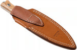 Couteau LionSteel B40.UL lame 10,3cm manche en bois d'olivier + étui en cuir