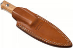 Couteau LionSteel B40.UL lame 10,3cm manche en bois d'olivier + étui en cuir