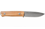Couteau LionSteel B40.UL lame 10,3cm manche en bois d'olivier + étui en cuir