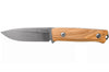 Couteau LionSteel B40.UL lame 10,3cm manche en bois d'olivier + étui en cuir