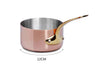 Casserole en cuivre inox Mauviel M'Héritage 200B compatible tous feux sauf induction - 12cm