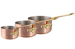 Casserole en cuivre inox Mauviel M'Héritage 200B compatible tous feux sauf induction