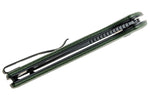 Couteau pliant CIVIVI Conspirator C210062 lame Blackwash et manche Micarta vert 11,7cm