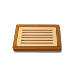 Planche à pain bicolore Totally Bamboo - 24x37cm - garantie 5 ans