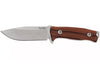 Couteau LionSteel M5.ST lame 11,5cm manche en bois de santal + étui en cuir