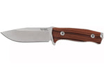 Couteau LionSteel M5.ST lame 11,5cm manche en bois de santal + étui en cuir