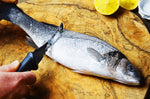 Couteau Marttiini Fish Cleaner 175019 lame 10cm manche caoutchouc + étui