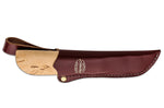 Couteau Marttiini New Handy 511017 lame 7,5cm manche bouleau madré + étui