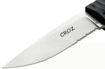 Couteau Maserin Croz 976.N lame 11cm manche en G10 noir + étui en nylon