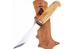 Couteau Marttiini Lynx 132 132010 lame 11cm manche bouleau madré + étui