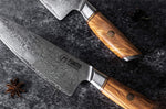 Couteau à désosser Fukito Olive Damas 14Cr 15cm