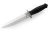 Couteau Maserin Diabolik 4950 lame 16cm manche en caoutchouc noir + étui en nylon