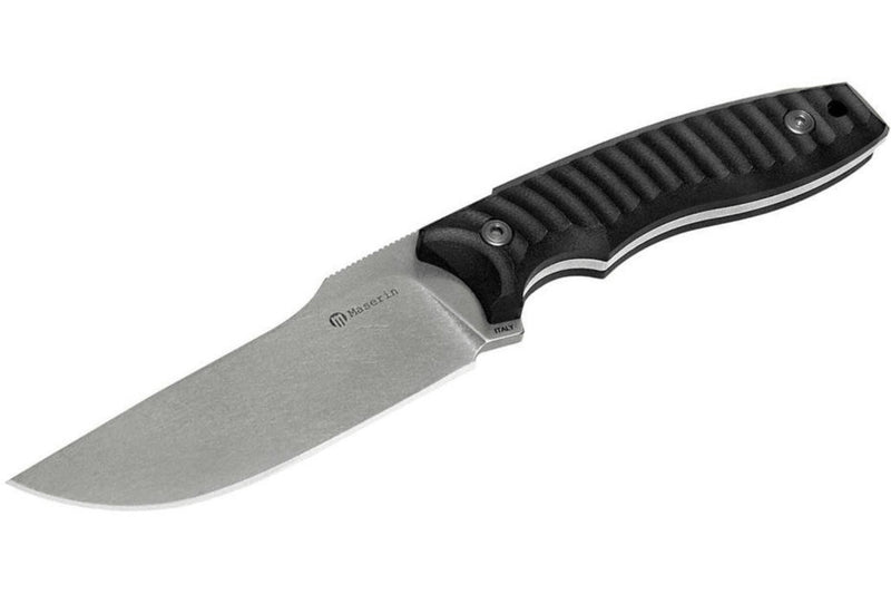 Couteau Maserin Leo 919.N lame 11,4cm manche en écailles de G10 + étui en kydex