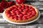 Tourtière ronde cannelée Gobel anti-adhérent fond fixe - Diamètre 26cm